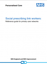 Social prescribing link workers: Reference guide for primary care networks